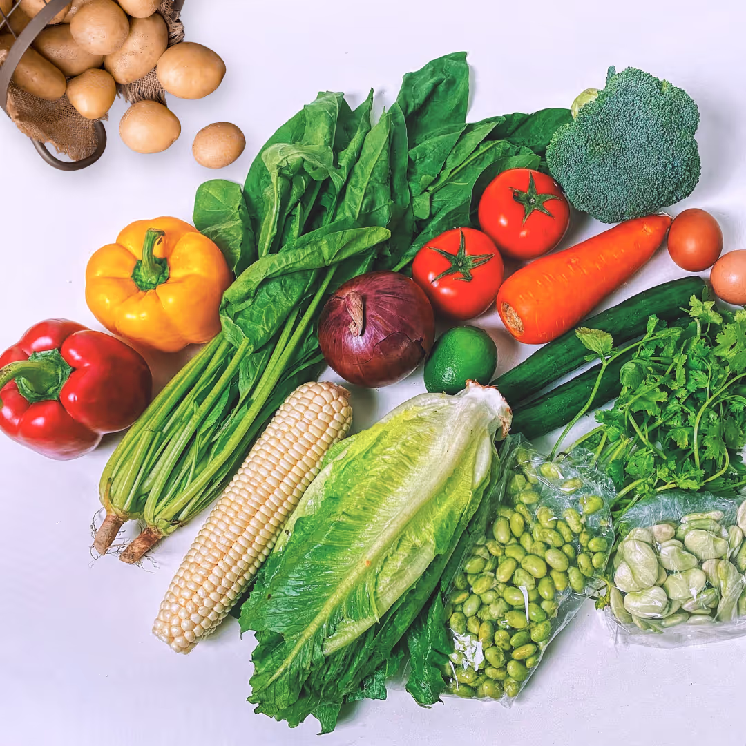 2. Starches & Veggies